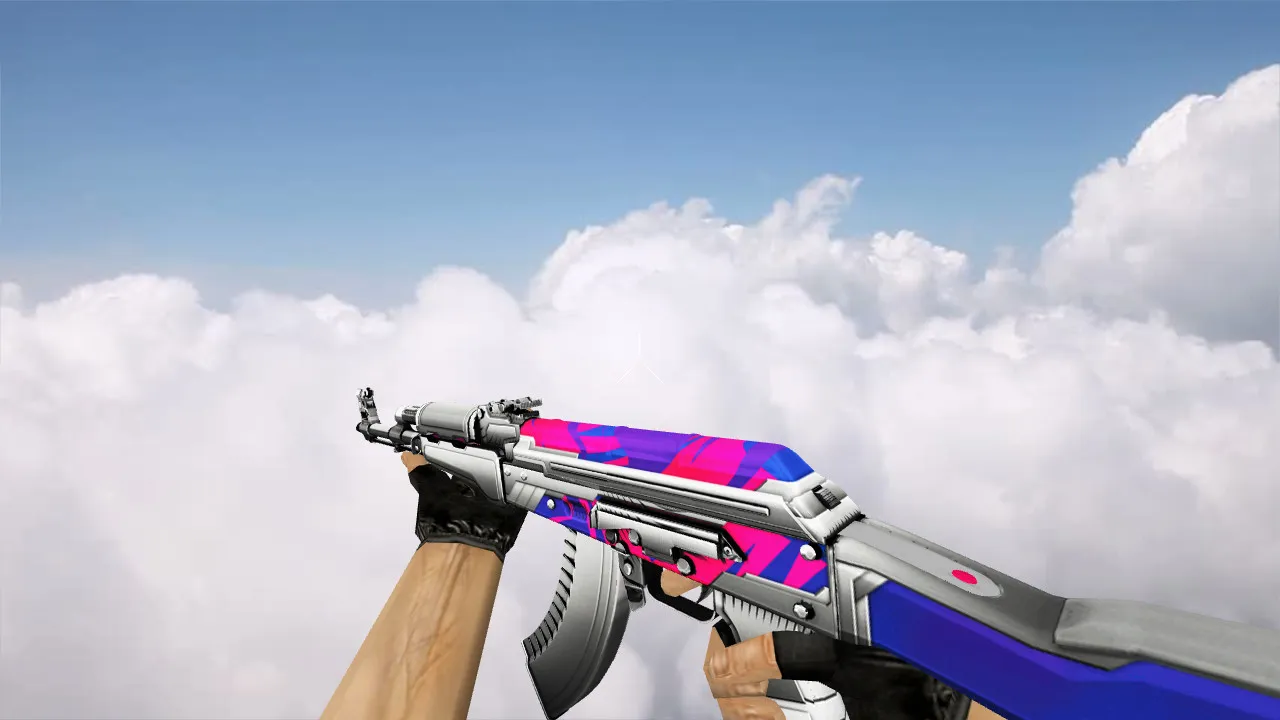 Скачать Модель AK-47 Runner v_model для CS 1.6: p_, w_, звуки, анимация осмотра и текстуры - Скриншот