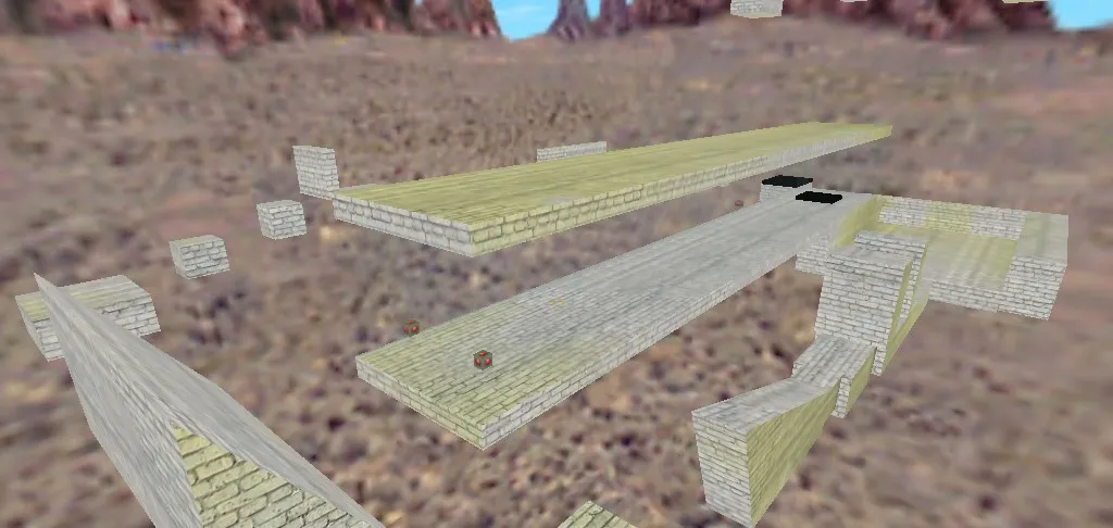 Скачать deathrun_clarion_short для CS 1.6: тактика, точки, боты по .nav и оптимизация wpoly/epoly - Скриншот