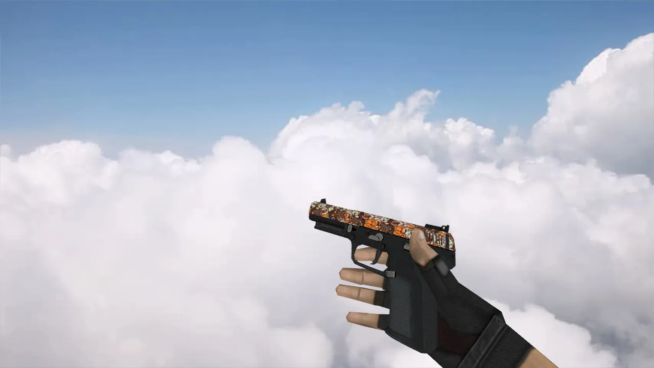 Скачать Модель Five-Seven «Лапки» для CS 1.6 - Качественные текстуры и анимация - Скриншот