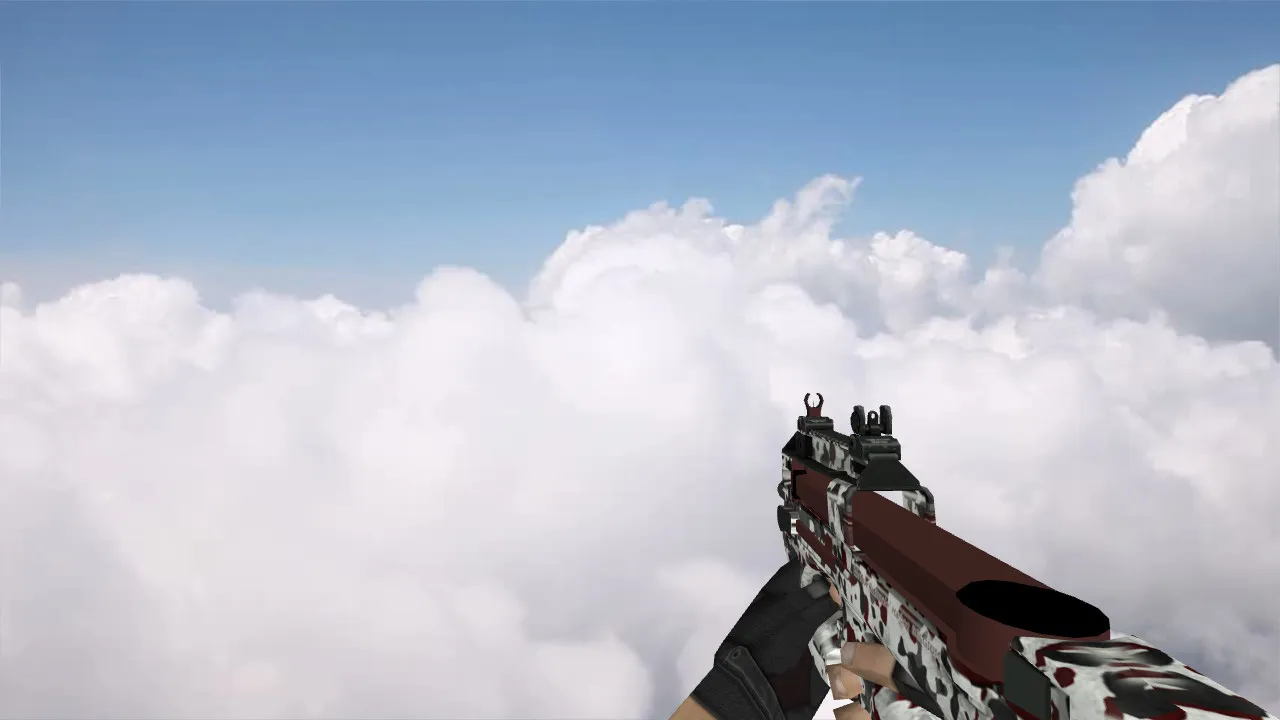 Скачать Модель «P90 Flush Royale» для CS 1.6 - Уникальный скин - Скриншот