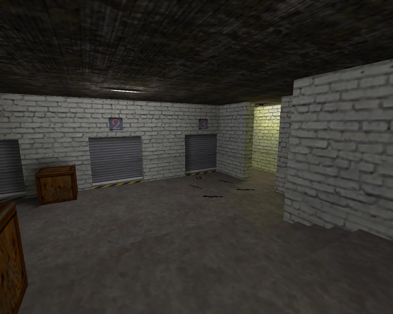 Скачать Карта 3d_aim_train для CS 1.6: тренировка прицела, точки спавна, навигация для ботов и оптимизация - Скриншот