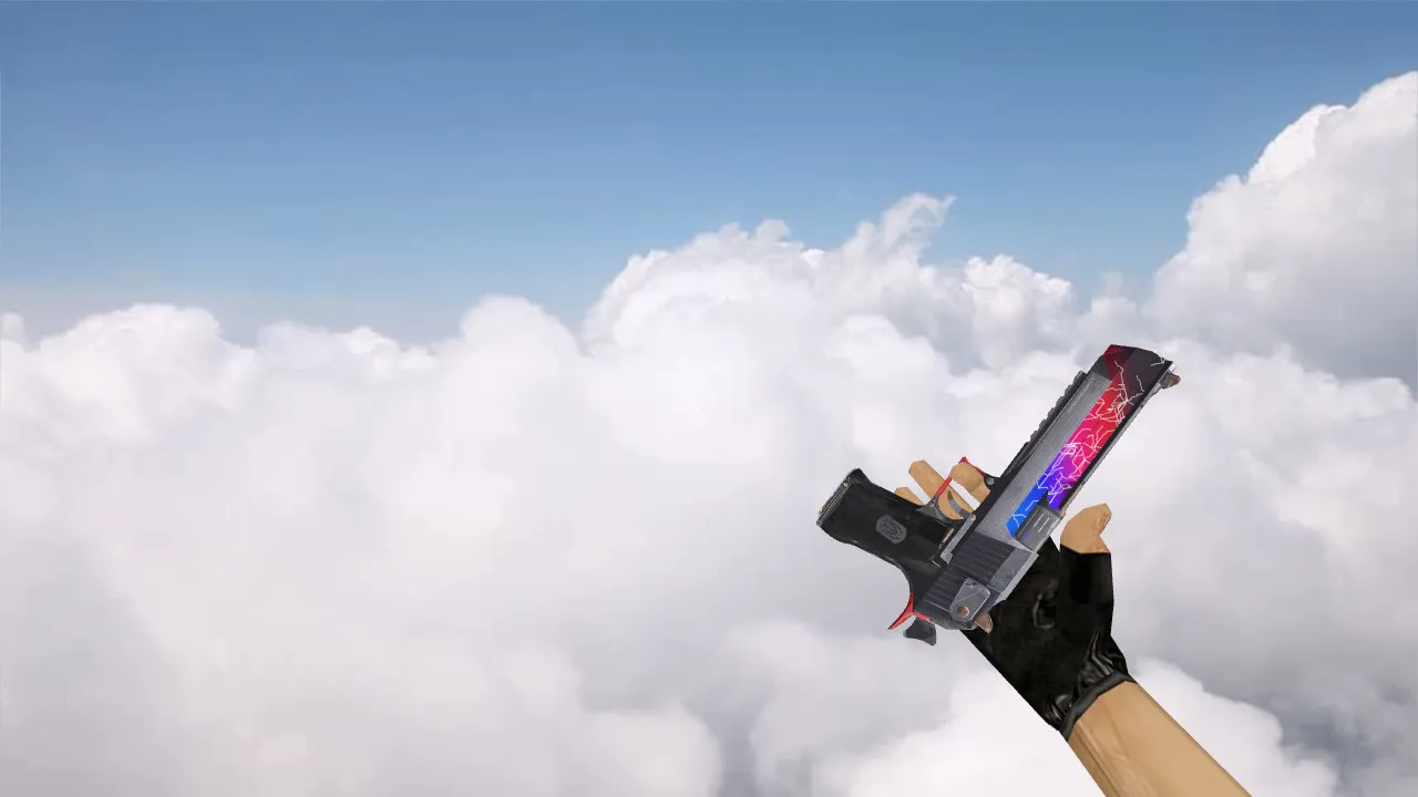 Скачать Модель «Deagle Overcharged Red» для CS 1.6 - Прокачай свой стиль - Скриншот
