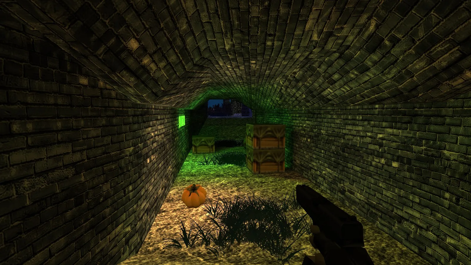 Скачать Карта de_halloween_night для CS 1.6: баланс сторон, точки, .nav для ботов, оптимизация wpoly/epoly - Скриншот