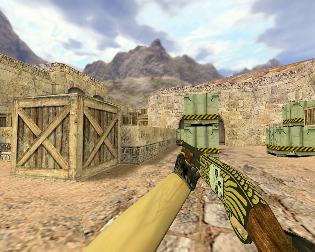 Скачать Модель «Sawed-off Йорик» для CS 1.6: Качество и Анимация - Скриншот