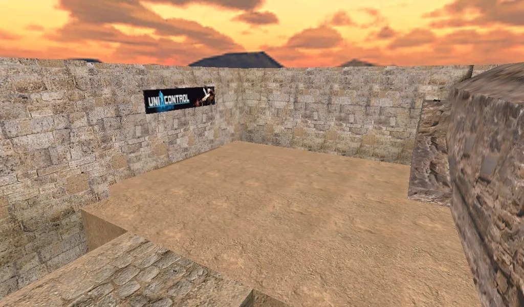 Скачать deathrun_golddust для CS 1.6: тактики, точки, нав для ботов и оптимизация карты - Скриншот
