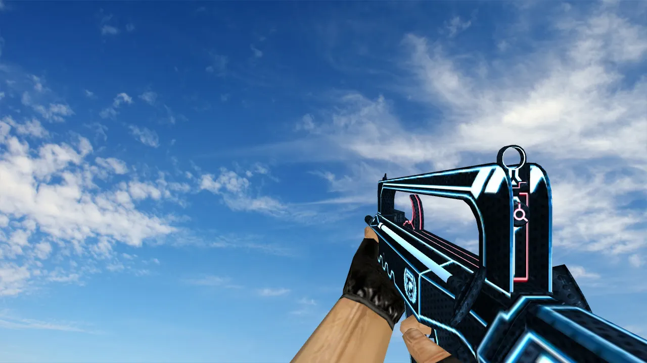 Скачать Модель «FAMAS SFWC» для CS 1.6 - Качественные текстуры и анимация - Скриншот