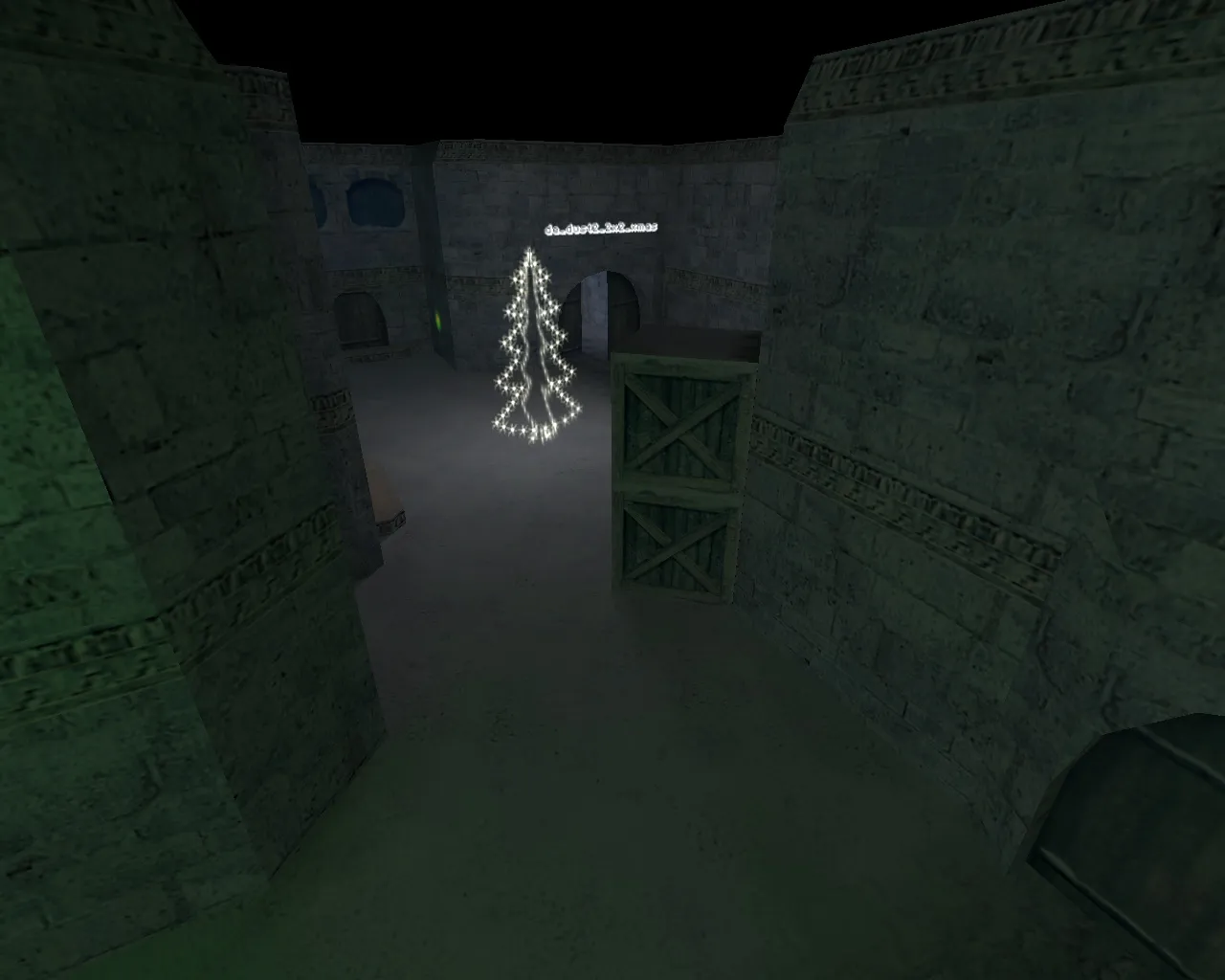 Скачать de_dust2_2x2_xmas для CS 1.6: планировка, точки, .nav и оптимизация wpoly/epoly - Скриншот