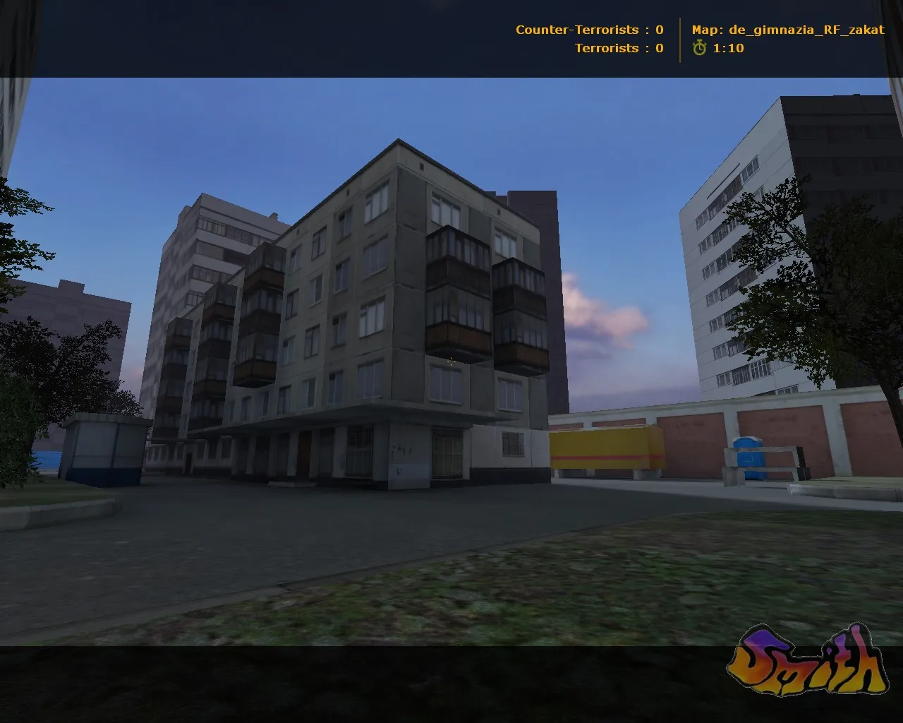 de_gimnazia_rf — карта для CS 1.6: точки, раунды, баланс сторон и оптимизация под FPS — скриншот 6