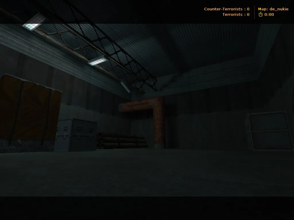Скачать Карта de_nukie для CS 1.6: тактика и особенности - Скриншот