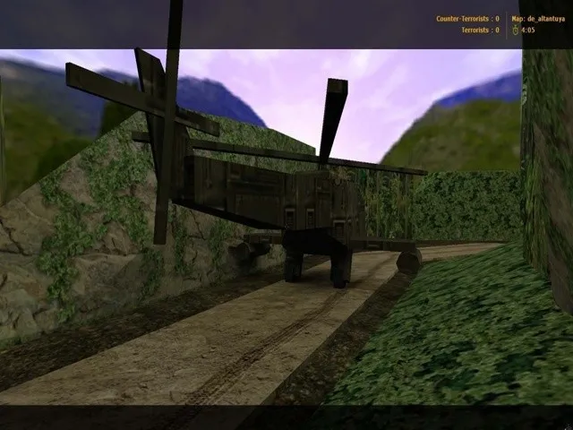 Скачать de_altantuya для CS 1.6: карта на DE, точки под атаки и защиту, баланс сторон, .nav и оптимизация - Скриншот