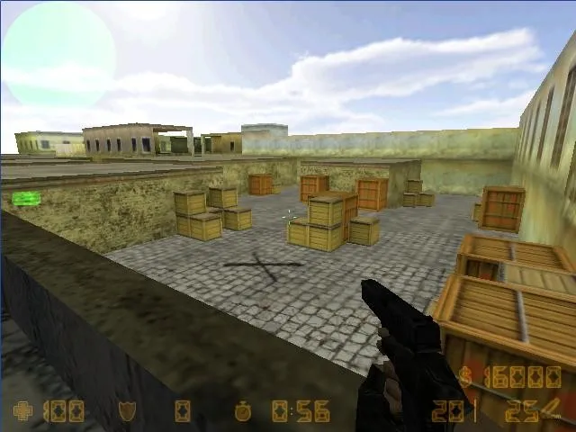 Скачать Карта de_town для Counter-Strike 1.6: Тактики и особенности - Скриншот