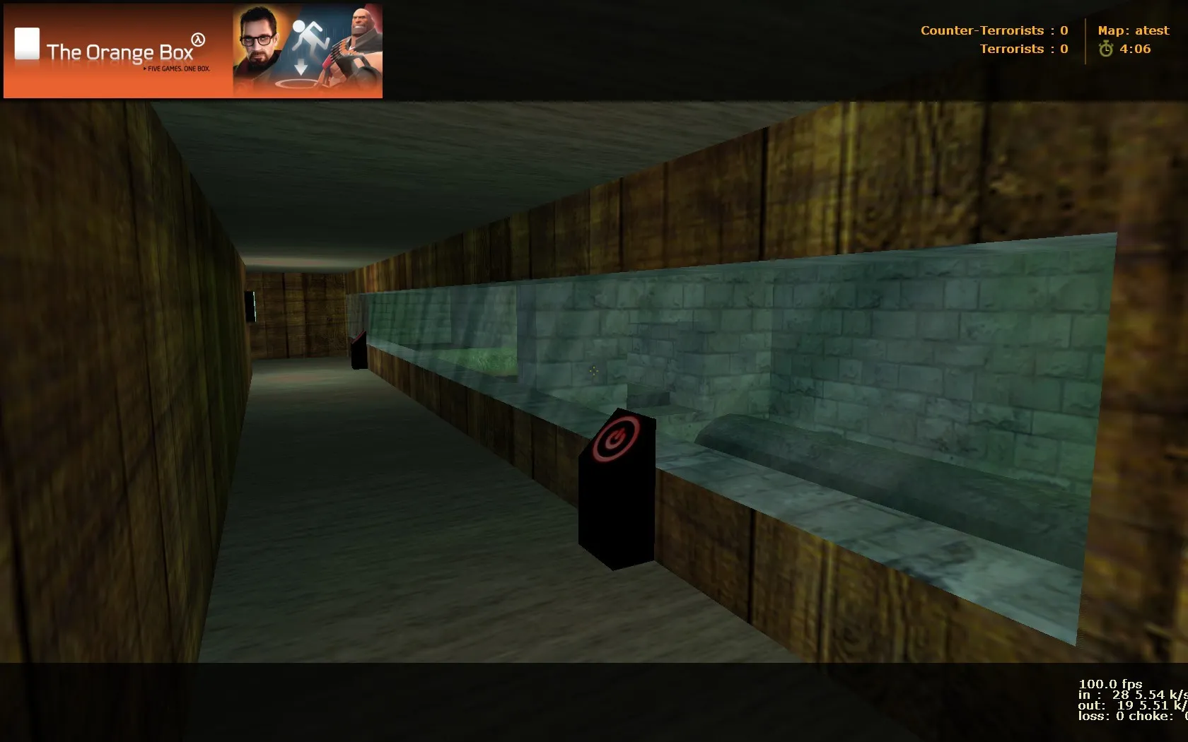 Скачать deathrun_ad_sewers для CS 1.6: карта для deathrun, точки ловушек, баланс сторон и боты (.nav) без лагов - Скриншот