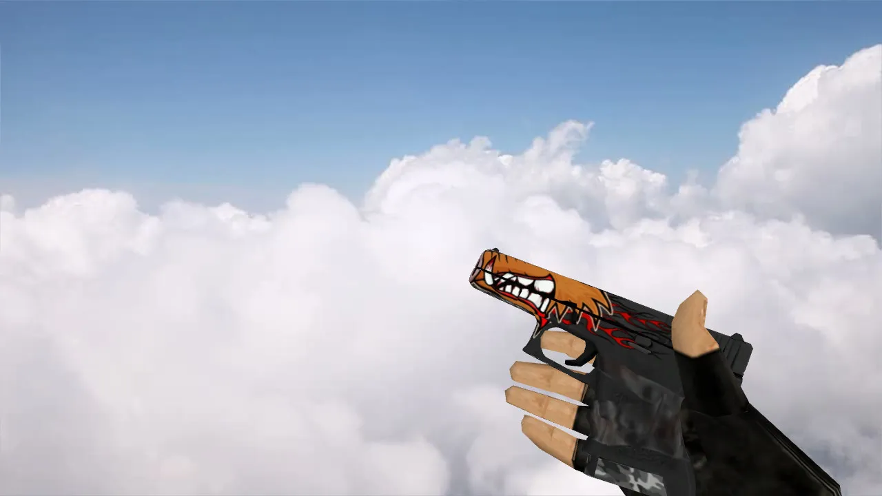 Скачать Модель «Glock Piggy» для CS 1.6 - Уникальный Скин - Скриншот