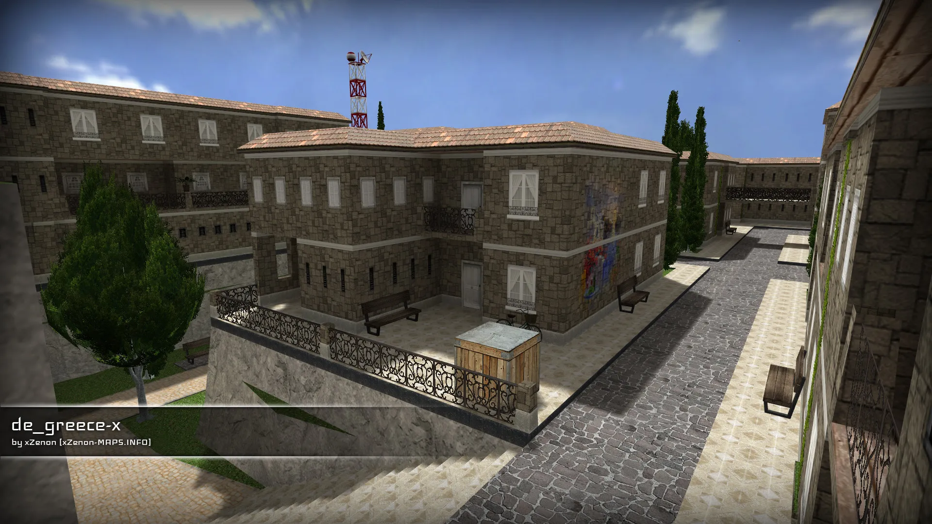 de_greece-x_b1 для CS 1.6: карта, навигация ботов, оптимизация и тактика за стороны — скриншот 24