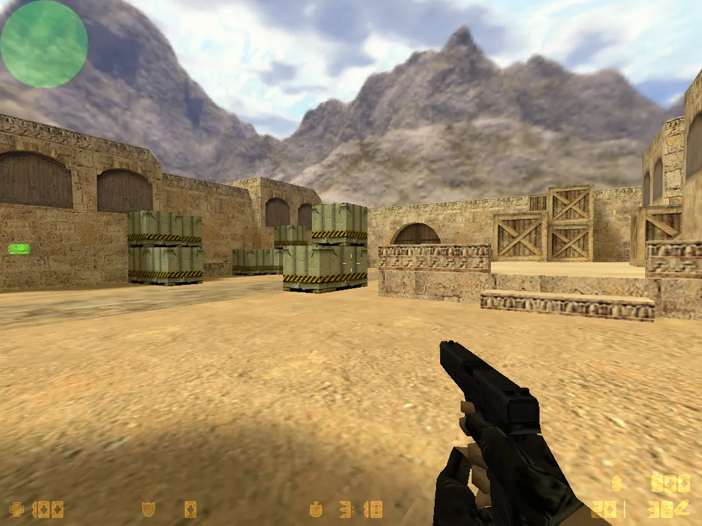 Карта de_dust_assault для CS 1.6: точки, тактика за T/CT, .nav для ботов и оптимизация wpoly/epoly — скриншот 7