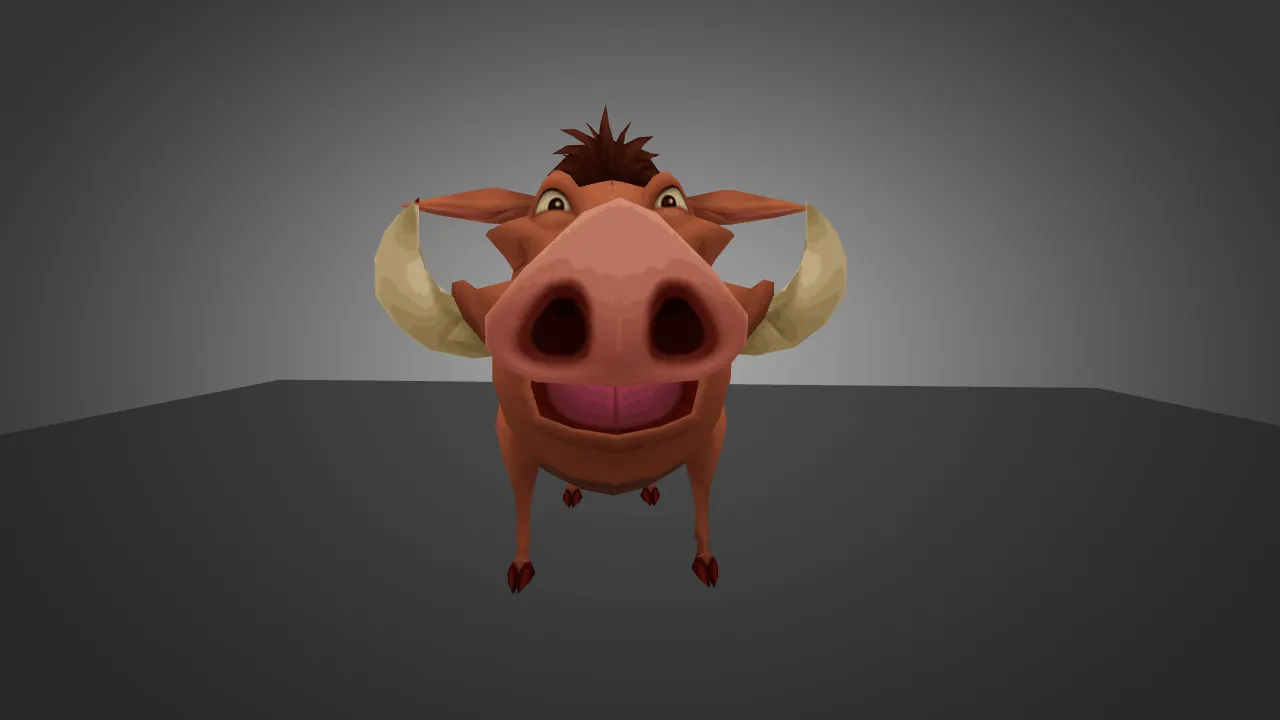 Скачать Модель «Pumbaa» для CS 1.6 - Уникальные скины для игроков - Скриншот
