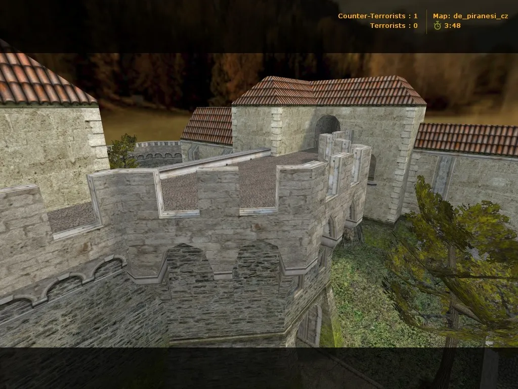 Скачать Карта de_piranesi_cz для CS 1.6: Оптимизация и тактика - Скриншот