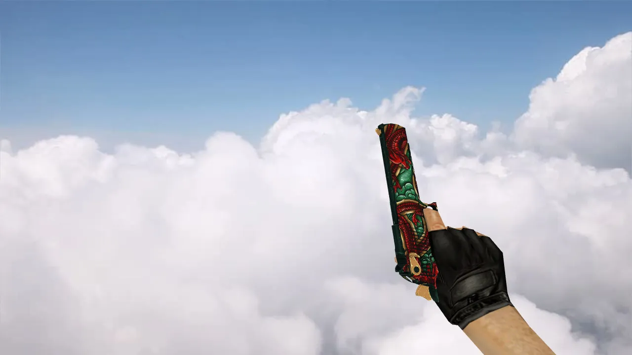 Скачать Модель «Deagle Jade Warden» для CS 1.6 - Скриншот