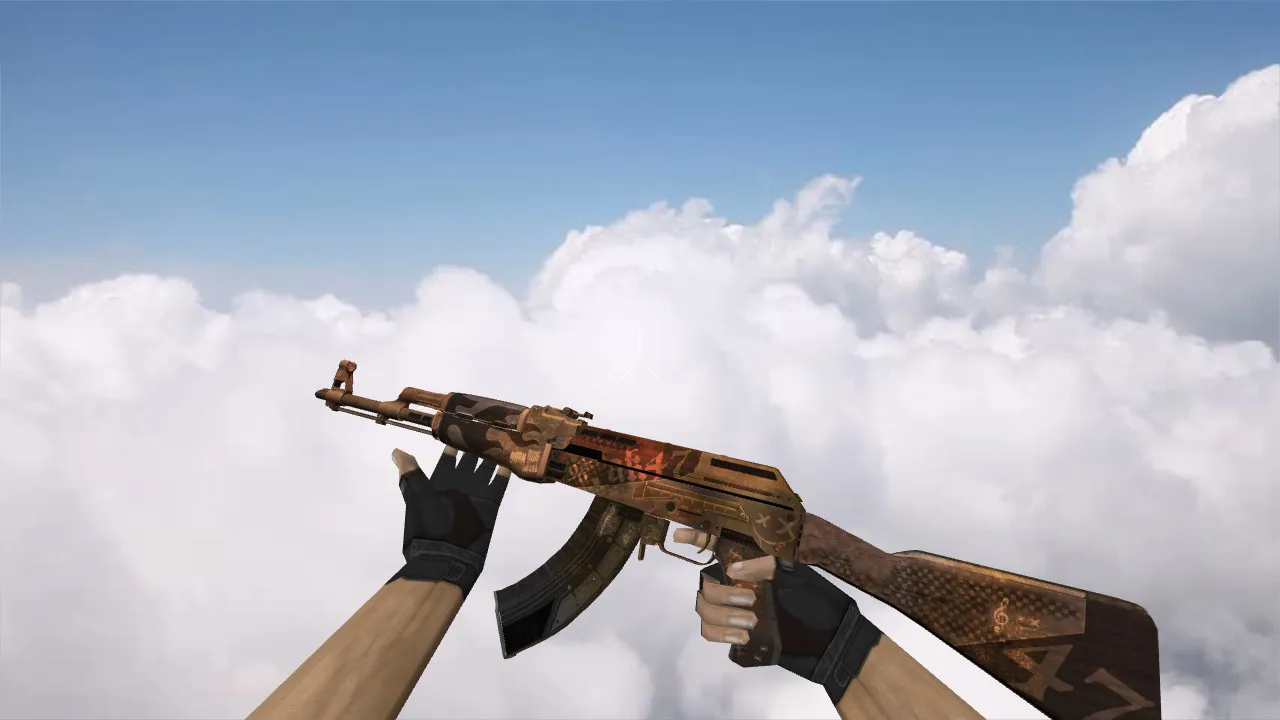 Скачать Модель «AK-47 Biker» для CS 1.6 - Качество и Уникальность - Скриншот