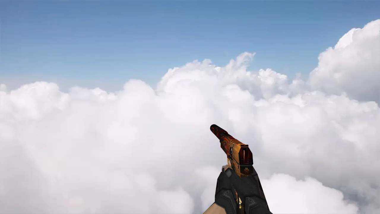 Скачать Модель USP Mystic Bear для CS 1.6 — Оружие с уникальным дизайном - Скриншот