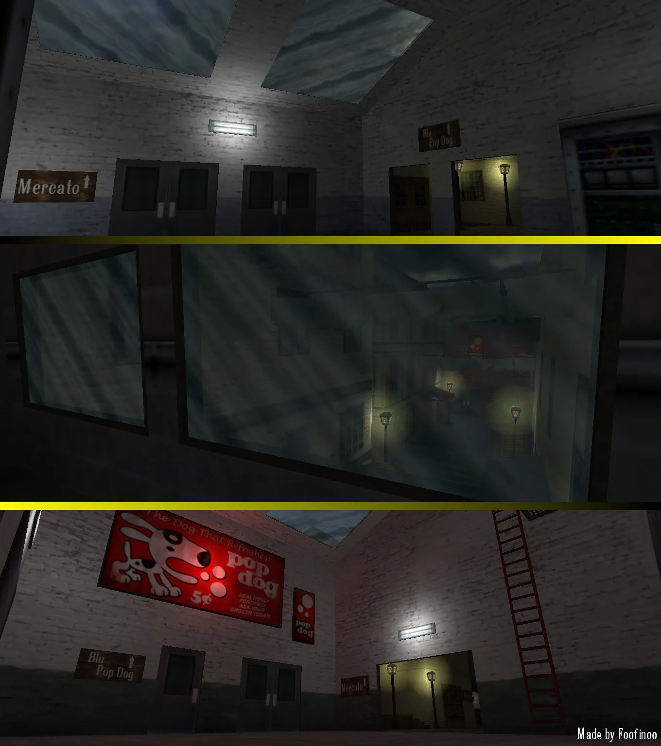 Скачать Карта de_italian_village для CS 1.6 - Тактические возможности и баланс - Скриншот