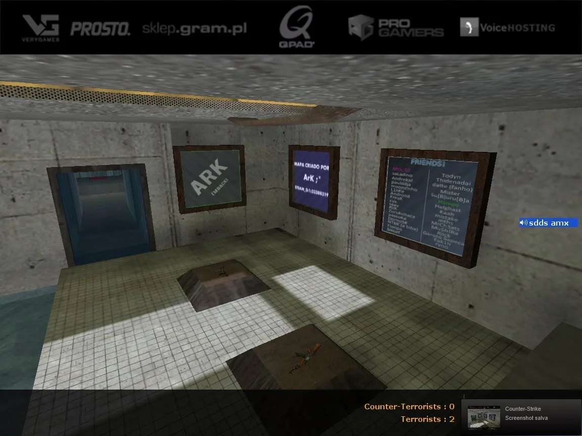 Скачать deathrun_ark_imback — карта Deathrun для CS 1.6: точки, маршруты, .nav и оптимизация - Скриншот