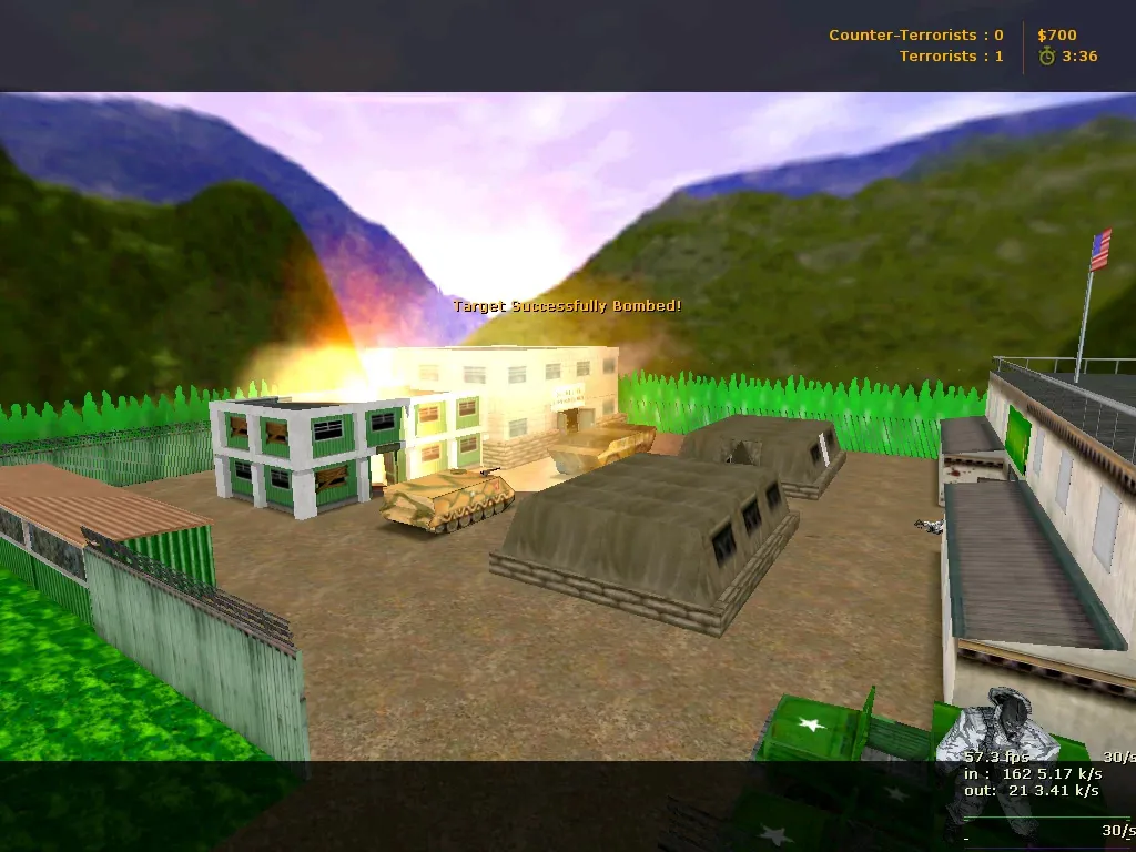 Карта de_napalm для Counter-Strike 1.6: Тактика и анализ — скриншот 7