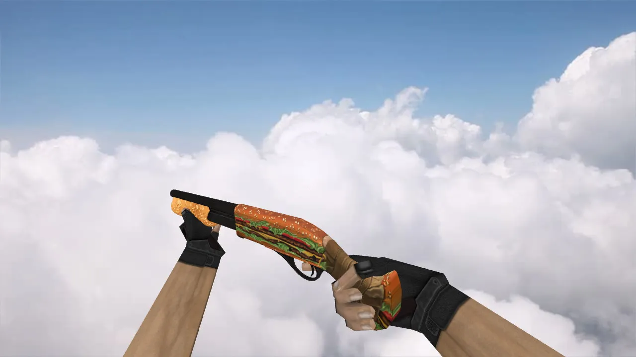 Скачать Модель «Sawed-off Sandwich» для CS 1.6 - Крутая замена M3 - Скриншот