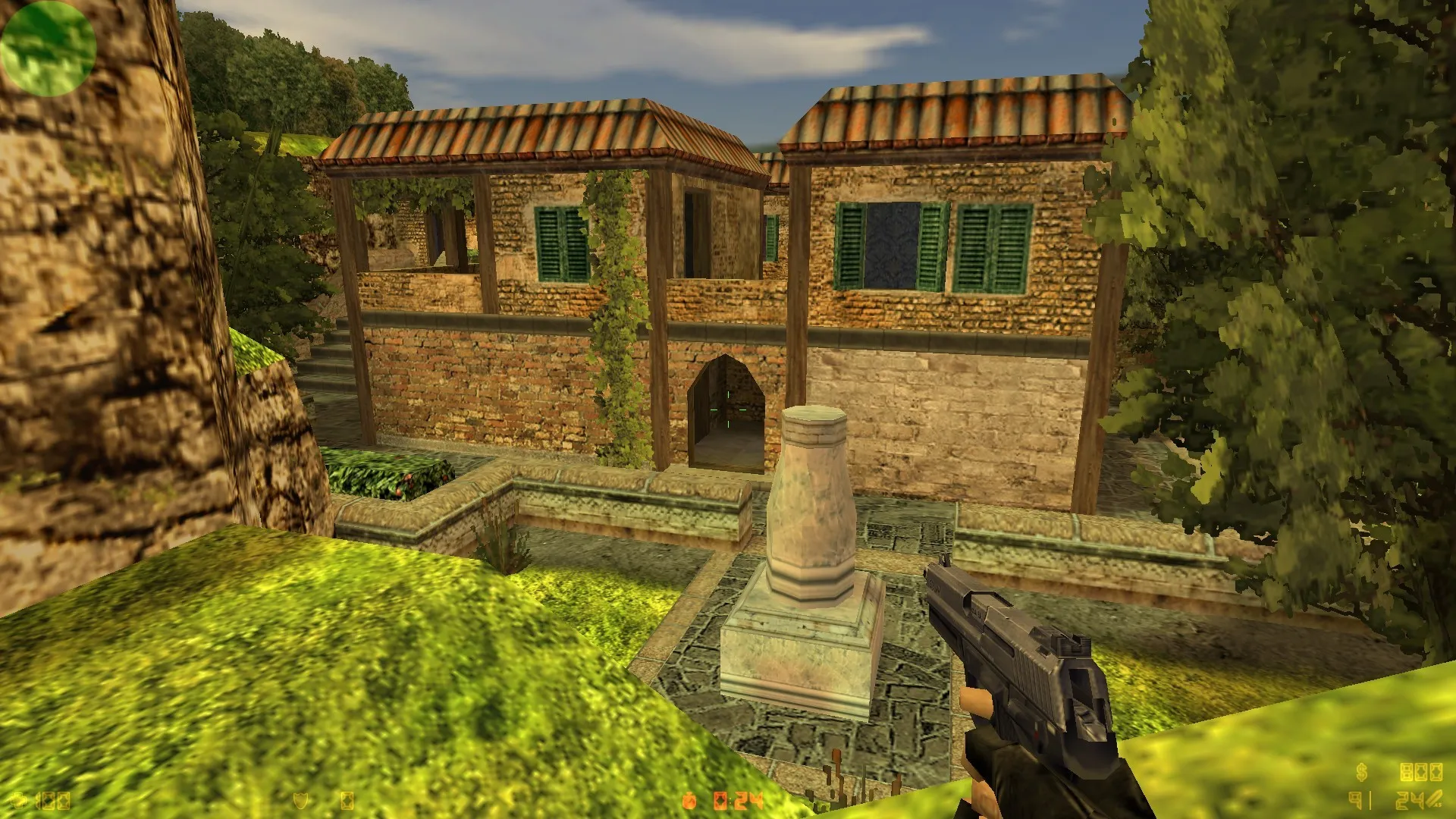 Скачать Карта de_crystal_v2 для CS 1.6: баланс сторон, тактика, оптимизация и .nav для ботов - Скриншот