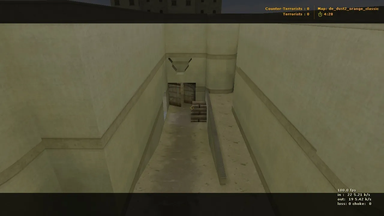 de_dust2_orange_classic для CS 1.6: карта DE, точки, баланс сторон и оптимизация — скриншот 7