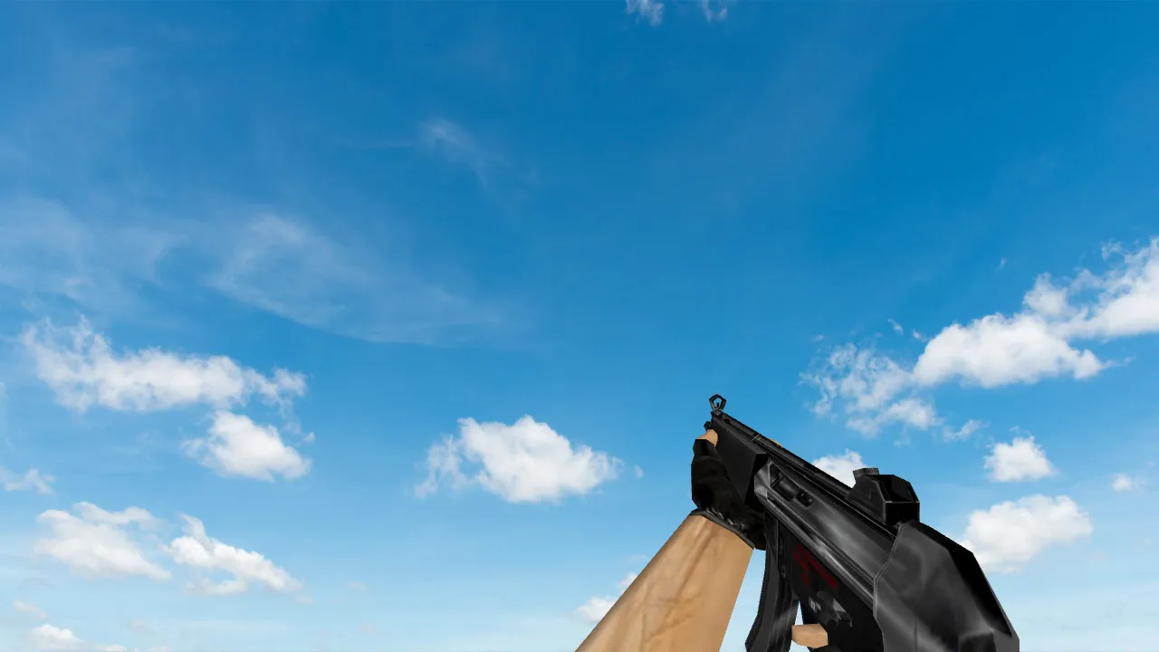 Пак моделей оружия «Default Weapons Chromed» для CS 1.6: v_, p_, w_ модели, звуки, анимация осмотра и текстуры — скриншот 18