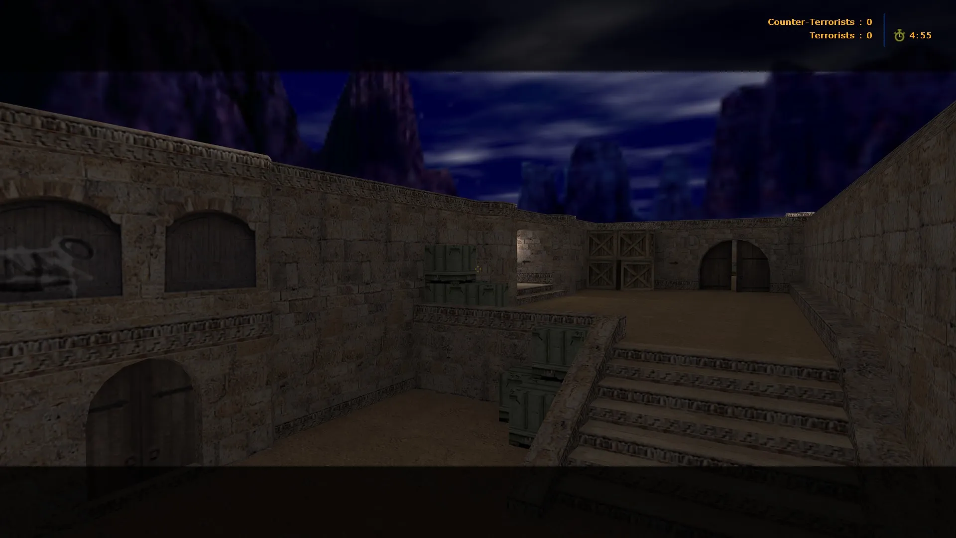 Скачать 666_dust_night — DE карта для CS 1.6: ночной Даст2, точки, маршруты, .nav, оптимизация wpoly/epoly - Скриншот