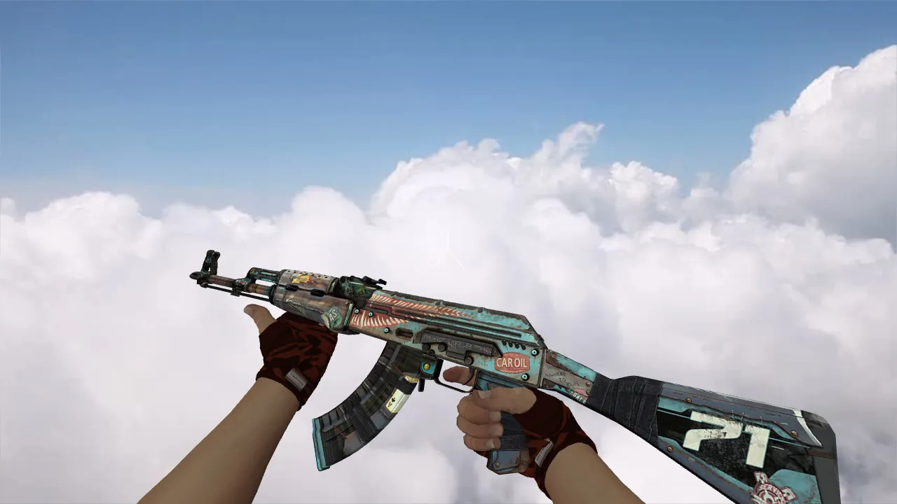 Скачать Модель «AK-47 Nibbler» для CS 1.6 - Уникальный Скин - Скриншот