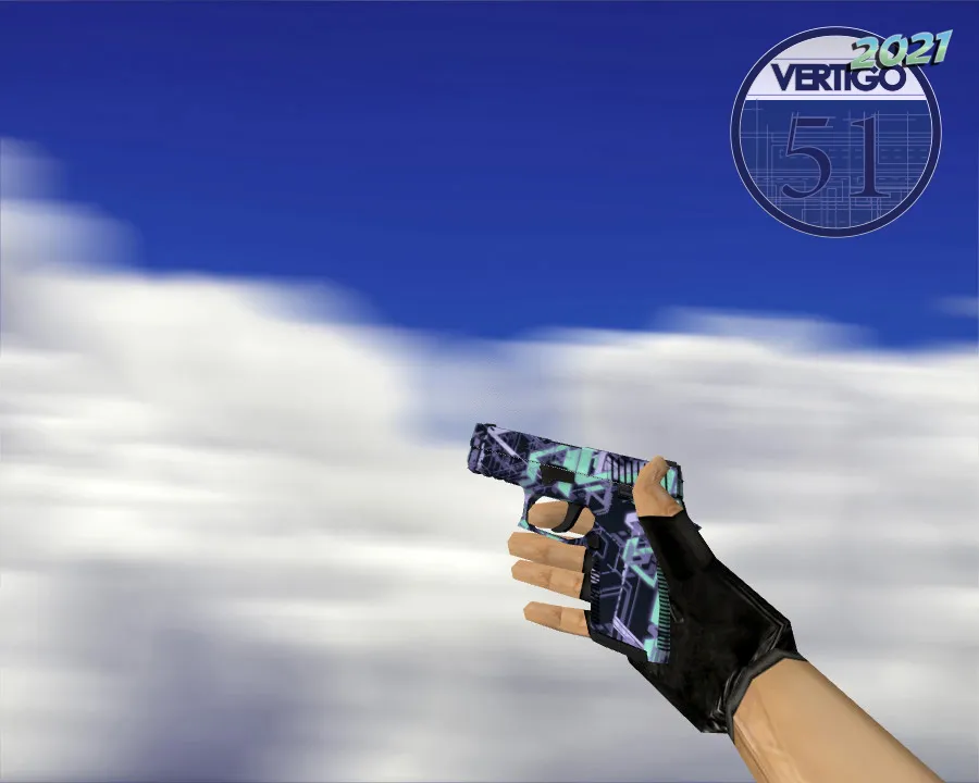 Скачать P250 | Цифровой архитектор для CS 1.6 - Модели оружия - Скриншот