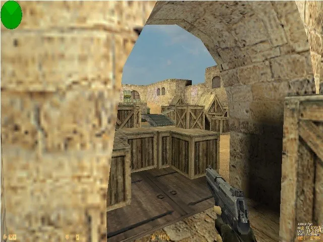 Скачать de_crazydust2 для CS 1.6: карта, точки, тактика, .nav, wpoly/epoly и установка без риска - Скриншот
