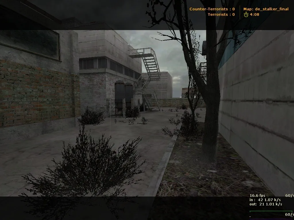 Скачать Карта de_stalker_final для CS 1.6 - тактические возможности и детали - Скриншот
