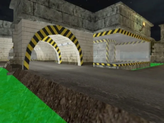 Скачать deathrun_roadway для CS 1.6: карта deathrun, точки, ловушки, .nav, оптимизация и запуск - Скриншот