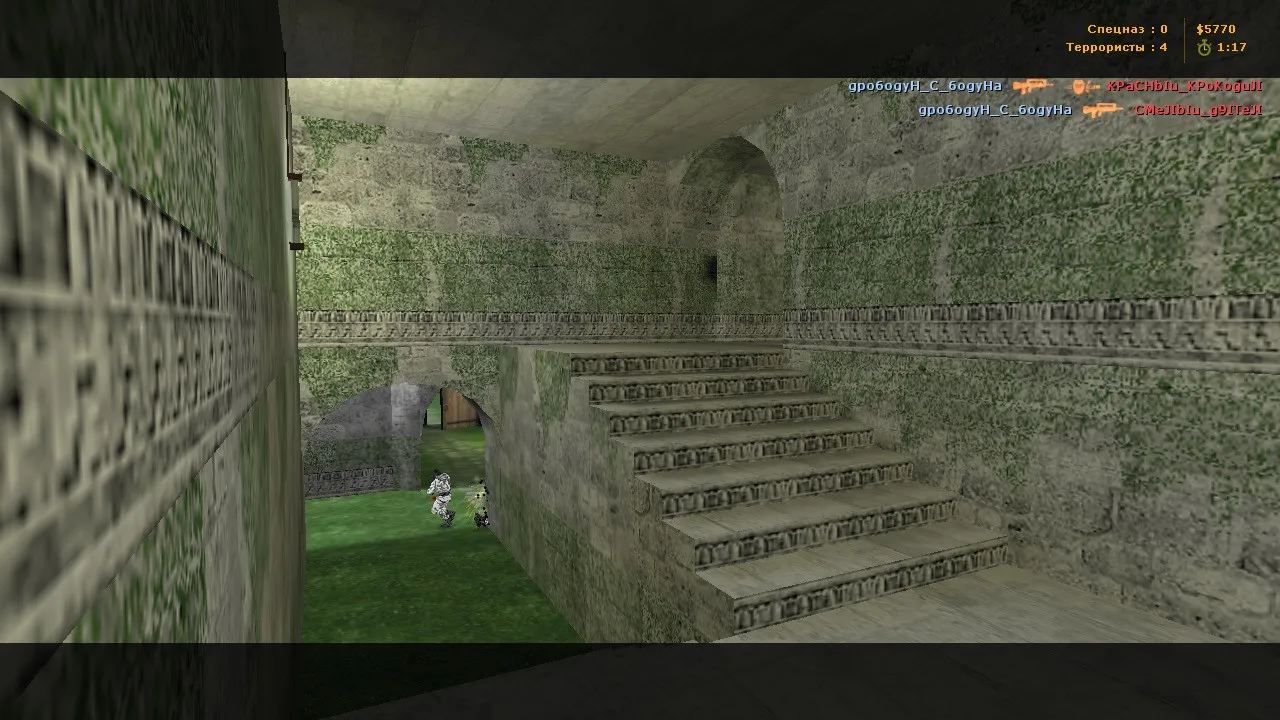 de_green для CS 1.6: тактика, точки, .nav для ботов и оптимизация wpoly/epoly — скриншот 10