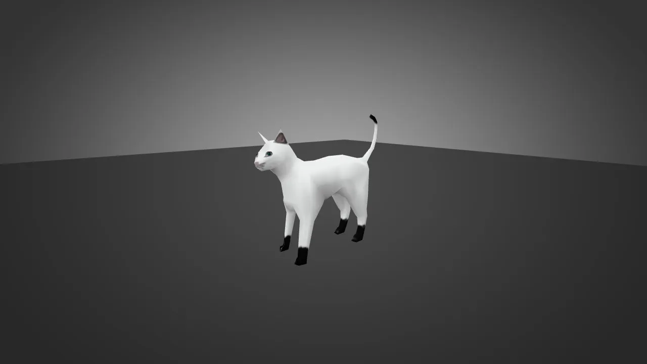 Модель «White Cat for Chicken» для CS 1.6 - Уникальные скины — скриншот 3