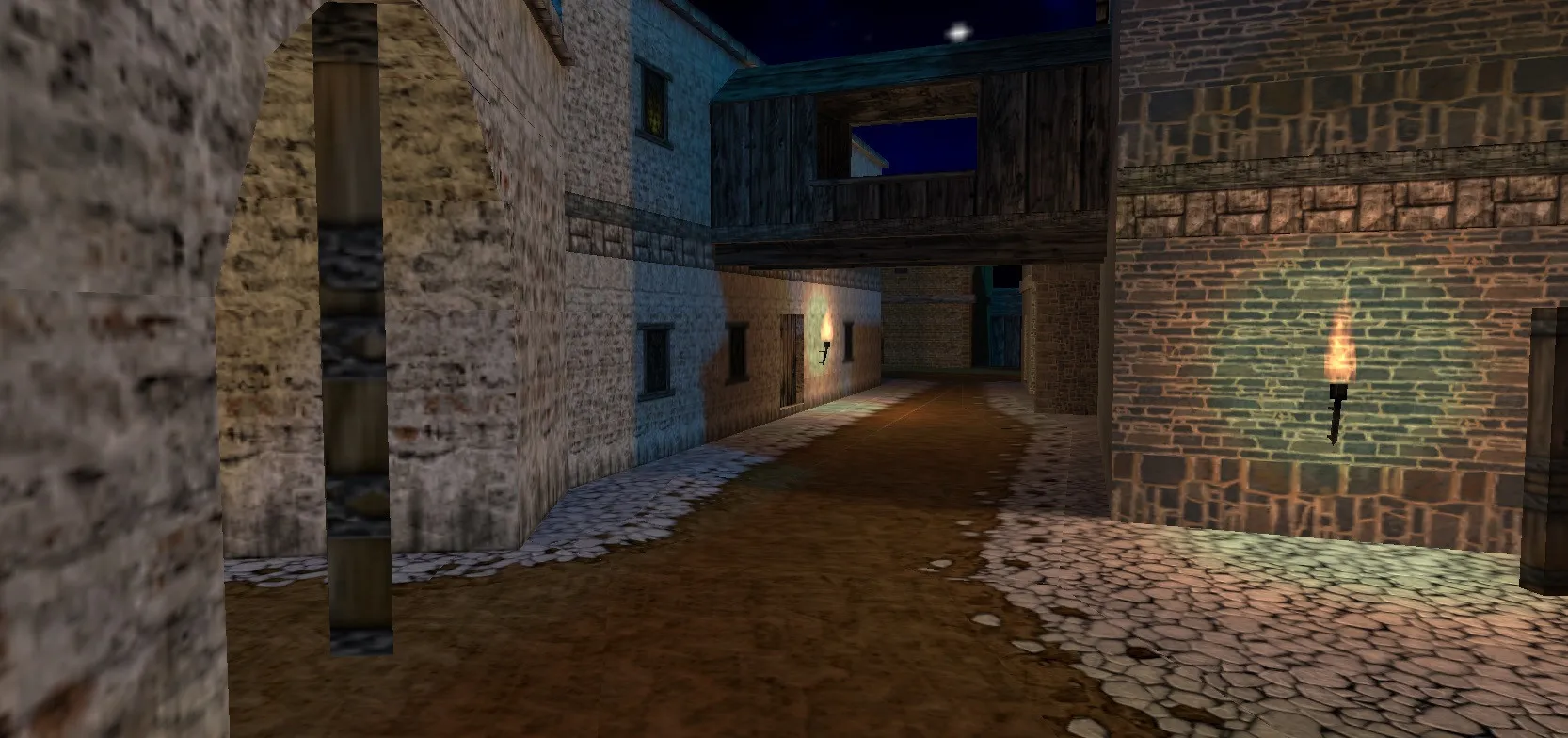 Скачать Карта de_medieval32 для CS 1.6: Тактические возможности и оптимизация - Скриншот
