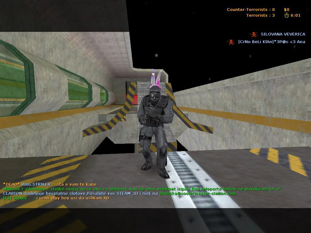 Скачать deathrun_lab16_b — карта deathrun для CS 1.6: точки, боты .nav, оптимизация wpoly/epoly - Скриншот