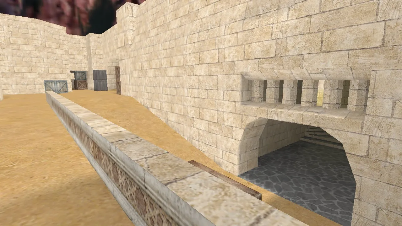 Скачать de_dust2_2006 карта для CS 1.6: баланс сторон, точки, .nav для ботов и оптимизация - Скриншот